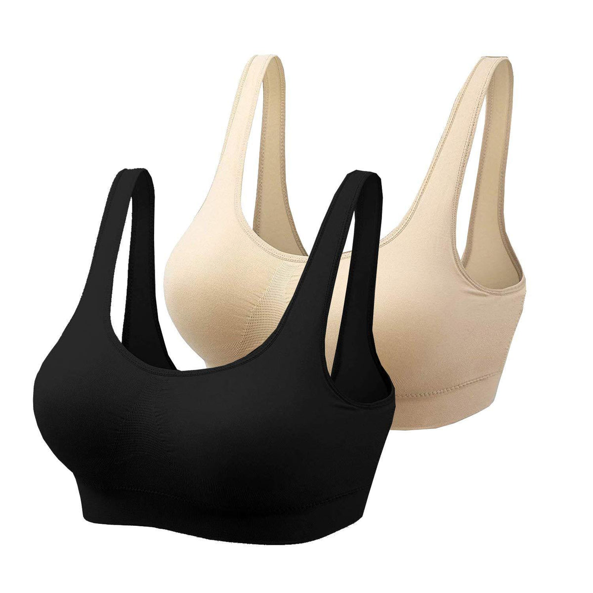 Super Comfortable Big Straps Air Bra, Sports Bra, Stretchable Non-Wired And  Non Padded Seamless Bra For Women's And Girls (28-36 Size, Black) in Pune  at best price by Shez Shop - Justdial