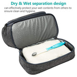 PREMIUM QUALITY POLYESTER & FABRIC TOILETRY KIT