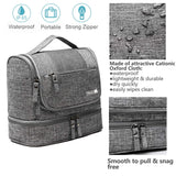 PREMIUM QUALITY POLYESTER & FABRIC TOILETRY KIT